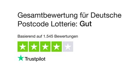 Deutsche Postcode Lotterie Bewertungen .